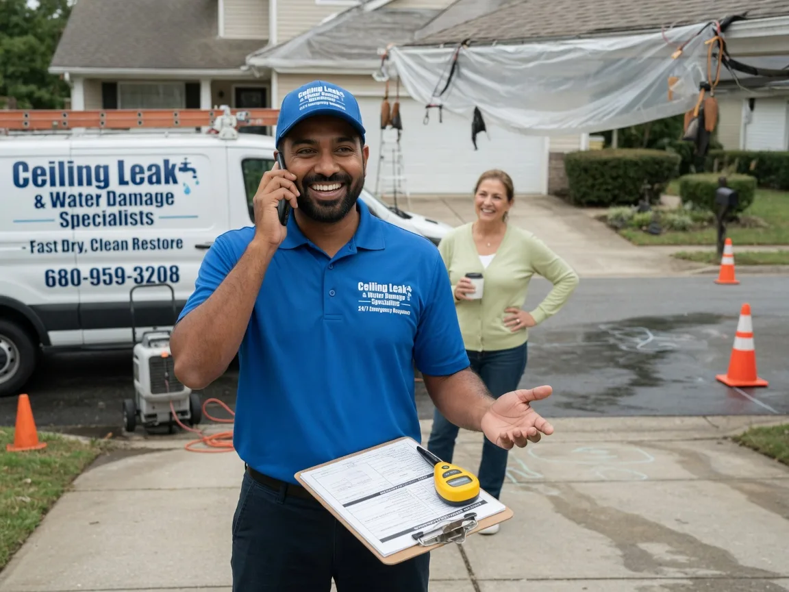 Ceiling Leak Cleanup Water Valley, KY FAQs